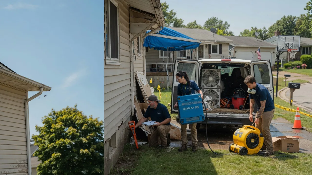 Ceiling Leak Cleanup in Laurel, IA near me
