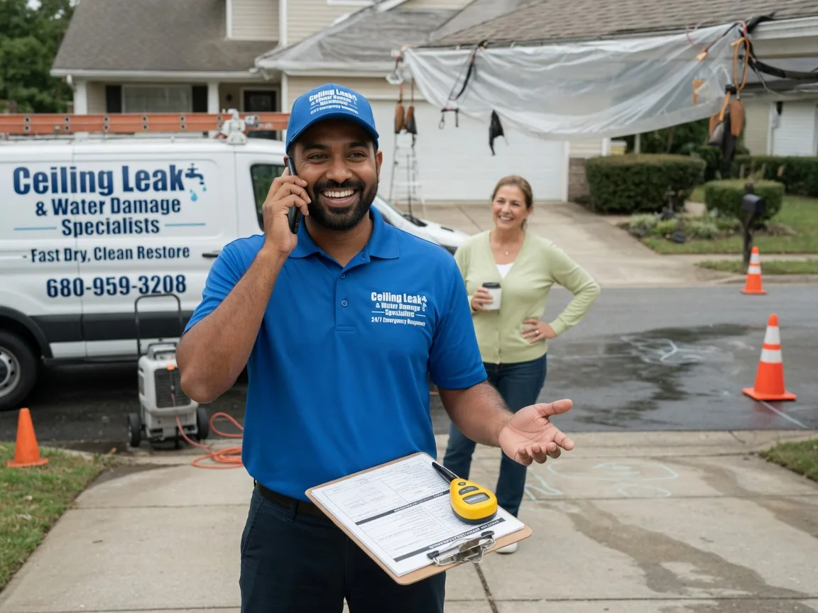 Ceiling Leak Cleanup Laurel, IA FAQs